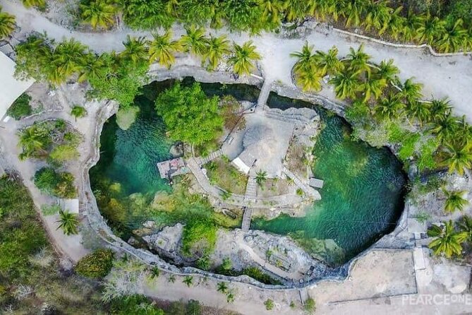 Tulum Ruins visit cenotes house turtle and Sculpture Come to Light - Lunch after ruins: regional food with a cave-style setting