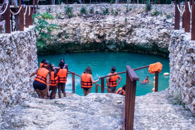Wild Jungle Adventure! Cenote, ATV Shared & Zip Line from Cancun - Zip line: the views land, but length can be a letdown