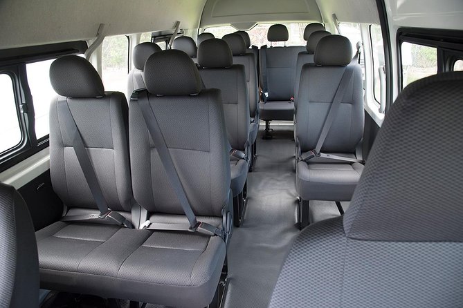 Xcaret Aquatic Theme Park Private 12 hrs Trip from Cancun by van - Choosing your van: Hiace vs Transporter (and why it matters)