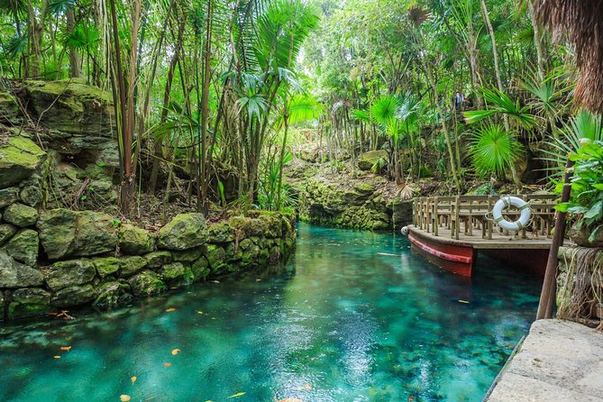 Xcaret Aquatic Theme Park Private 12 hrs Trip from Cancun by van - Food on site: convenient, but plan for price