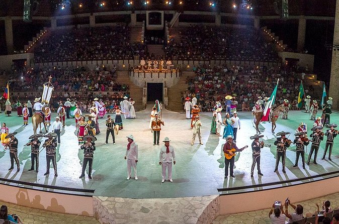 Xcaret Park Day Tour & Night Show with Transportation - Night Espectacular Show: why staying for the evening can be worth it