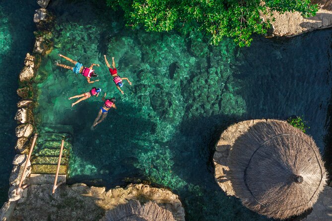 Xcaret Park Day Trip, transportation and Cultural Night Show - Optional paid add-ons, the sea life, and the minimum age details
