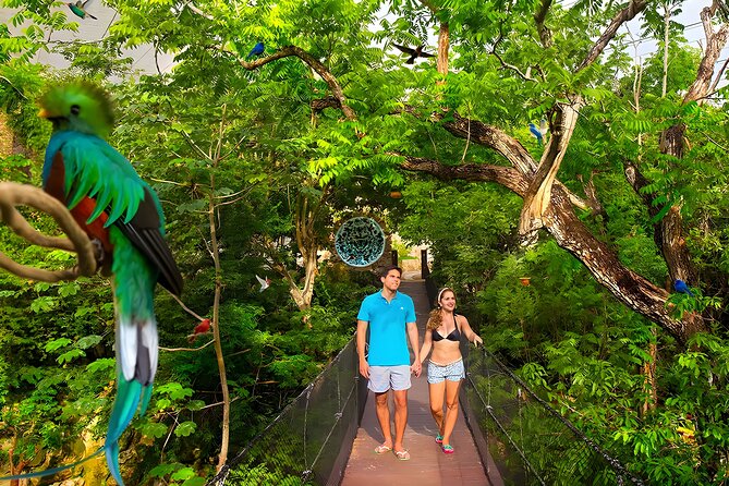 Xcaret Park Plus Tour! Nature, Culture and Nightshow from Cancun - Entering Xcaret: the water-world setup you’ll spend your day using