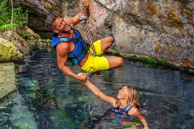 Xel-Ha Park Admission Tickets - Ziplines and Slides: Salpichanga plus the Thrill Calibration