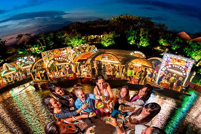 Xoximilco Tour Mexican Party Night! From Cancun & Playa Del Carmen - From Pickup to Boarding: The 5:00 pm Start Works If You Plan Your Day