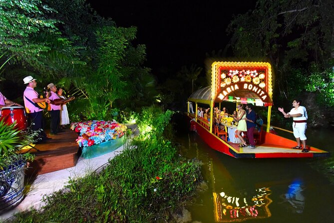 Xoximilco Tour Night Cruise from Cancun & Riviera Maya - The Cultural Side at Xoximilco Cancun by Xcaret
