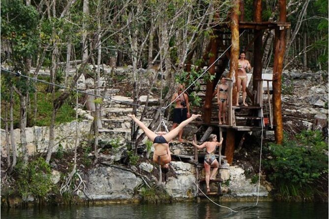 Ziplining and Cenote Tour from Cancun - Group Size and Guide Help: Small Teams Feel Less Stressful