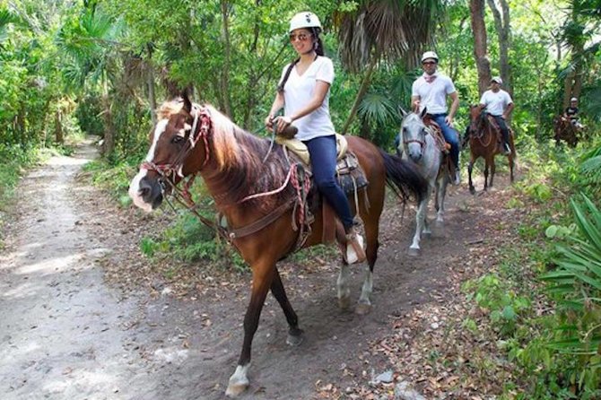 Ziplining and Horseback Riding Experience from Cancun and Playa del Carmen - Cancun horseback and zipline basics: what you get in about 6 hours