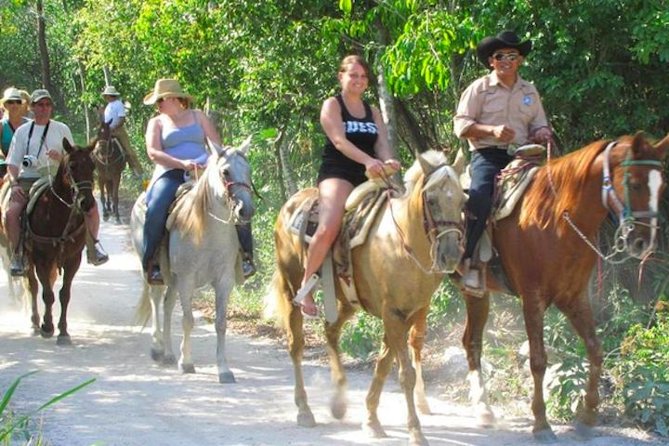 Ziplining and Horseback Riding Experience from Cancun and Playa del Carmen - Cenote stop and snack: why the break is part of the fun